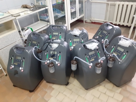 Свежие новости: У Снігурівській ЦРЛ ввели в експлуатацію 30 кисневих концентраторів