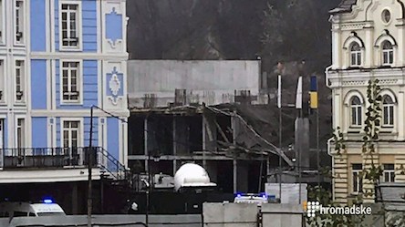 Свежие новости: ФОТО. В Киеве рухнул недострой