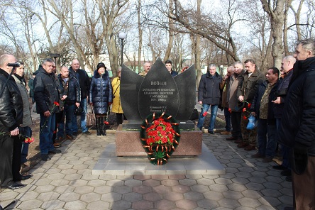 Свежие новости: Вознесенці зібрались на мітинг для вшанування учасників бойових дій на території інших держав