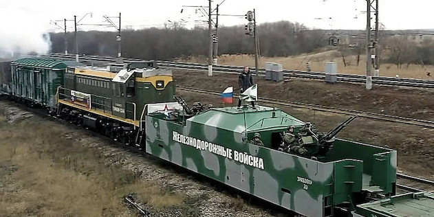 Свежие новости: В Мелитополе партизаны повредили бронепоезд оккупантов