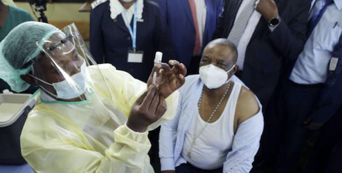 Свежие новости: Зимбабве опередила Украину: в африканской стране стартовала вакцинация