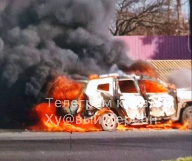 Свежие новости: У Херсонській області підірвали автомобіль колаборанта Штепи