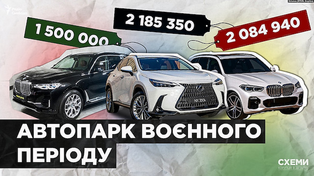 Свежие новости: Під час повномасштабної війни високопосадовці продовжували скупляти собі автомобілі на мільйони гривень