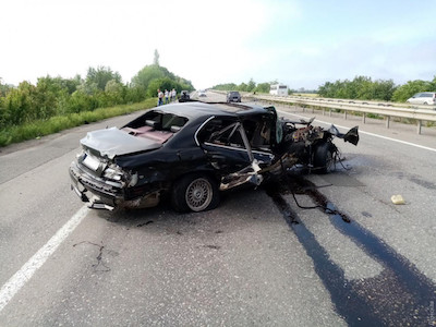 Свежие новости: На трассе Одесса-Киев разбился автомобиль: погиб пассажир, пострадал ребенок