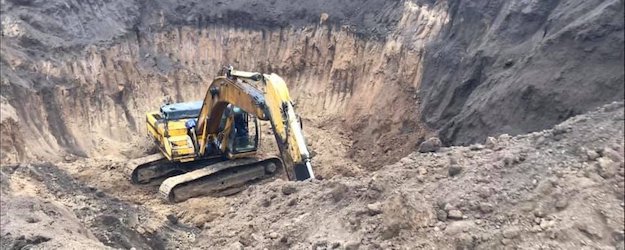 Свежие новости: На Миколаївщині незаконно розкопують курган