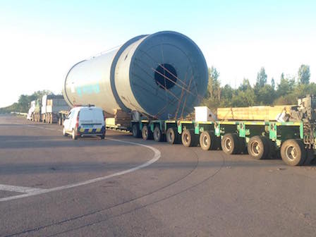 Свежие новости: Завтра в Кривоозерском районе возможны пробки — повезут 200-тонный негабаритный груз