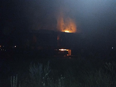 Свежие новости: На Николаевщине ночью во время движения загорелся тепловоз