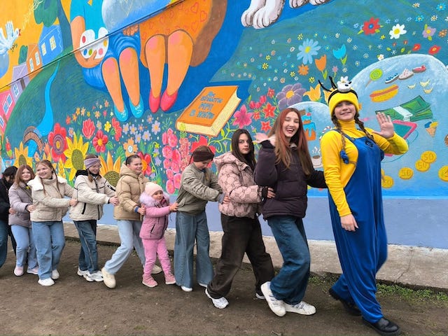 Свежие новости: В Олександрівці презентували мурал, створений жителями громади