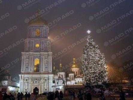 Свежие новости: В Киеве зажгли главную елку Украины