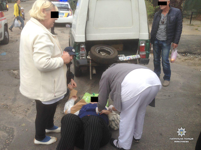 Свежие новости: В Николаеве КамАЗ врезался в Таврию - легковушка отлетела на пешехода