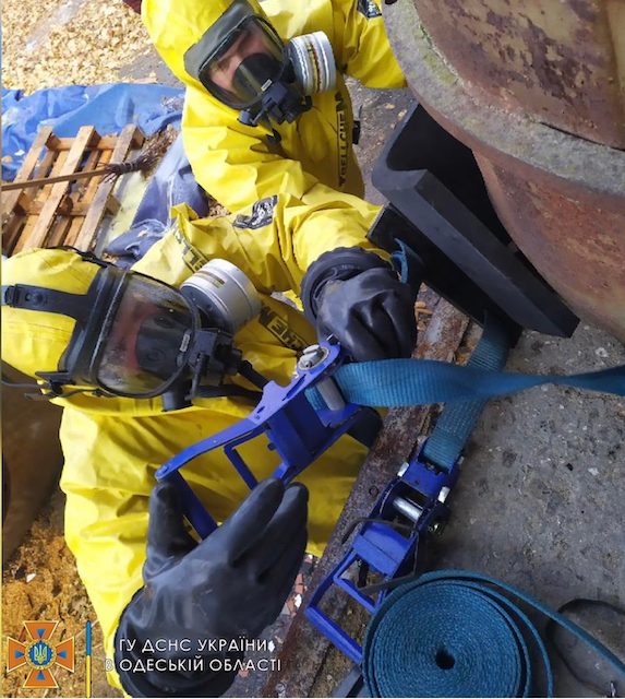 Свежие новости: В Одессе произошла утечка опасного химического вещества