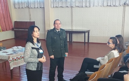 Свежие новости: Южноукраїнським учням розповіли про переваги навчання та служби в лавах Національної гвардії України