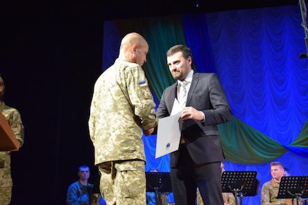 Свежие новости: Олександр Демчук привітав морських піхотинців Миколаївщини з професійним святом