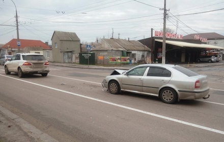 Свежие новости: В Николаеве ДТП: столкнулись «Шкода» и «Мерседес»