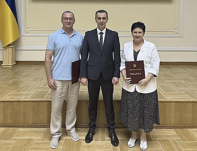 Свежие новости: Шмигаль відзначив подяками колективи лікарень у Баштанці та Вознесенську