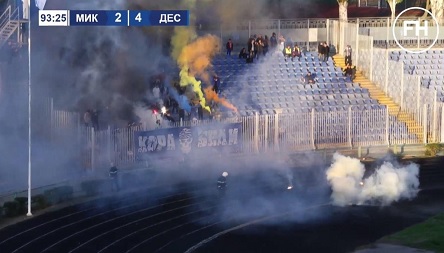 Свежие новости: ВИДЕО: Вылет МФК «Николаев» с Кубка Украины завершился беспорядками на стадионе