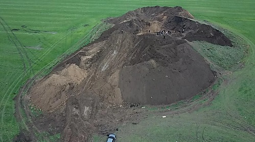 Свежие новости: Ущерб от действий «черных археологов», которые разрушили скифский курган на Николаевщине, оценили в ₴151 миллион