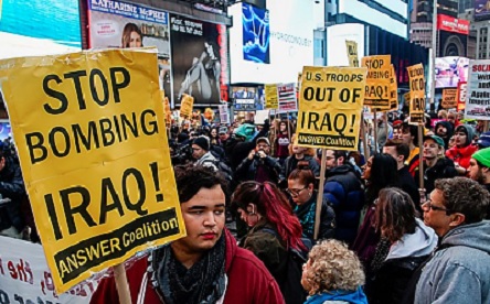 Свежие новости: В США прошли масштабные акции протеста против эскалации конфликта в Ираке