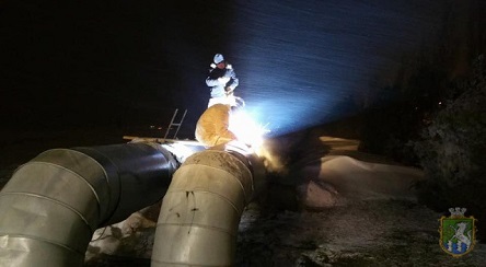 Свежие новости: Ліквідовано порив на магістральному трубопроводі теплової мережі