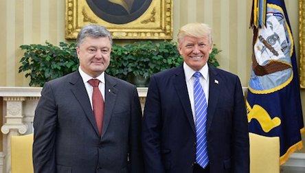 Свежие новости: Трамп призвал Порошенко искоренить коррупцию в Украине