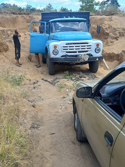 Свежие новости: На Миколаївщині виявили браконьєра, який незаконно видобував пісок