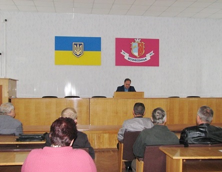 Свежие новости: В Вознесенске Виталий Луков встретился с председателями уличных комитетов и ОСН