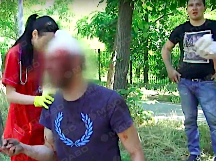 Свежие новости: Полное видео: В Одессе на Французском бульваре двое спортсменов избили горожан