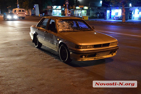 Свежие новости: В Николаеве «Митцубиси» сбил пешехода, перебегавшего улицу на «красный»