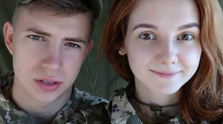 Свежие новости: Вагітність і побої: юна пара АТОвців вразила мережу