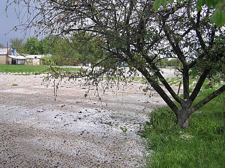 Свежие новости: Вторая волна града и ливня на территории Николаевской области