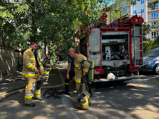 Свежие новости: Під час пожежі у Миколаєві вогнеборці врятували трьох дітей