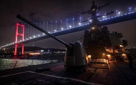 Свежие новости: Эсминец США вошел в Черное море