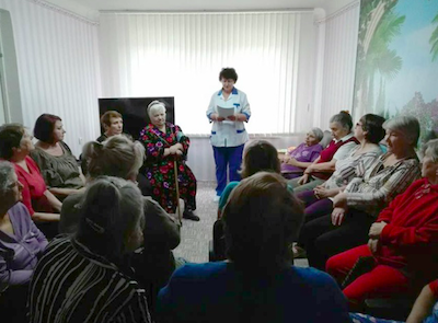 Свежие новости: Южноукраїнськ. Лекція у відділенні оздоровчо-реабілітаційних послуг комунального закладу