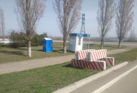 Свежие новости: ФОТО: Частина в’їздів в Южноукраїнськ закрита