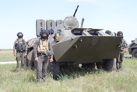 Свежие новости: Николаевские нацгвардейцы провели учения на «Широком лане»