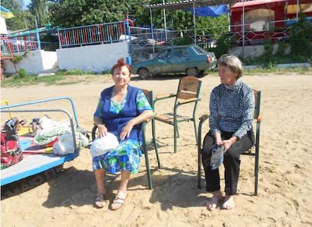 Свежие новости: Южноукраїнськ. Відпочиваючі відділення оздоровчо-реабілітаційних послуг здійснили виїзд на міський пляж