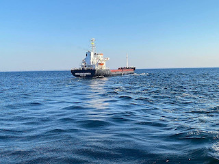 Свежие новости: З українського порту вийшло вже друге судно з зерном тимчасовим коридором