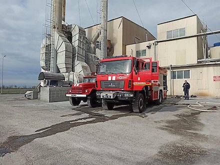Фото новости: В Березанке горел завод по производству масла Свежие новости: В Березанке горел завод по производству масла