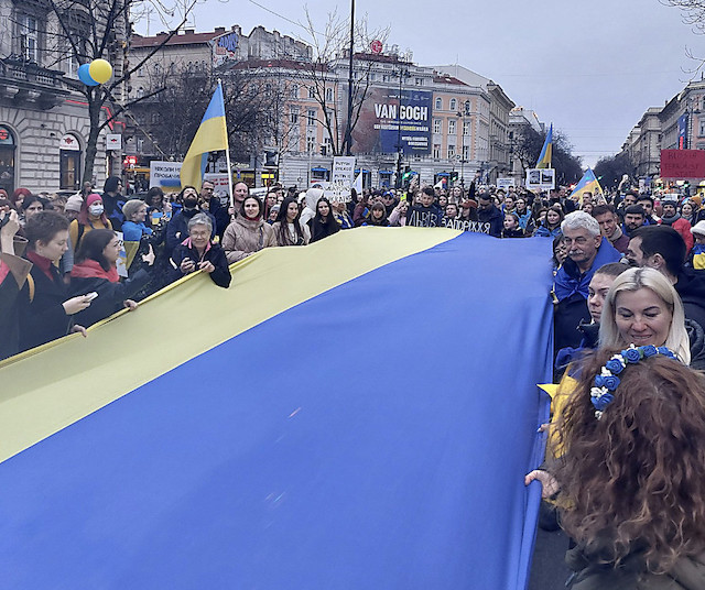 Свежие новости: «У нас паскудна влада, але не нація»: угорці вийшли на проукраїнську акцію