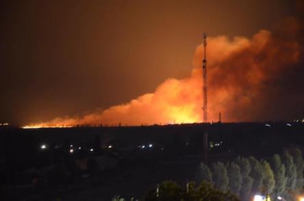 Свежие новости: В районе Матвеевки масштабный пожар