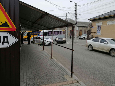 Свежие новости: В Измаиле ДТП: автомобиль патрульной полиции столкнулся с маршруткой