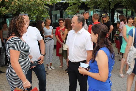 Свежие новости: Міський голова Віталій Луков зустрів дітей з міста-побратима Вознесенської громади польського Радомсько