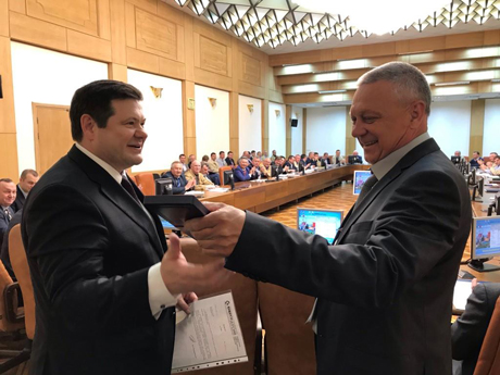 Свежие новости: Директора Каскаду ГЕС-ГАЕС Южно-Українського енергокомплексу нагороджено нагрудним знаком «Заслужений працівник атомної енергетики»