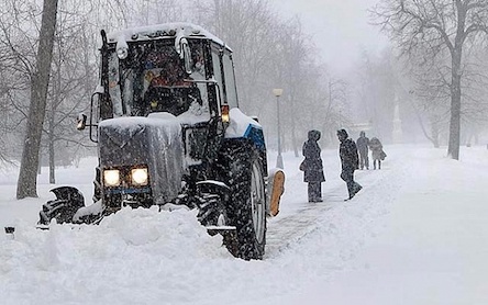 Свежие новости: В Николаеве ликвидировали последствия снегопада