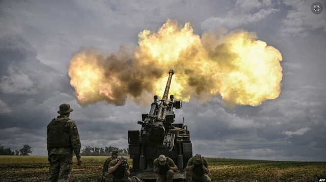 Свежие новости: Первомайські артилеристи показали, як завдали удару по ворогові