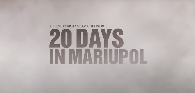 Свежие новости: Стрічка «20 днів у Маріуполі» потрапила до лонглистів британської премії BAFTA