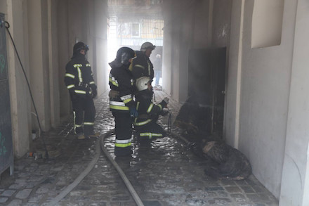 Свежие новости: В Одессе на Дерибасовской горит ресторан