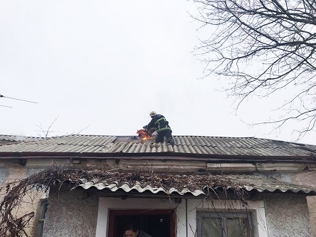 Свежие новости: ФОТО: В Вознесенске едва не сгорел жилой дом