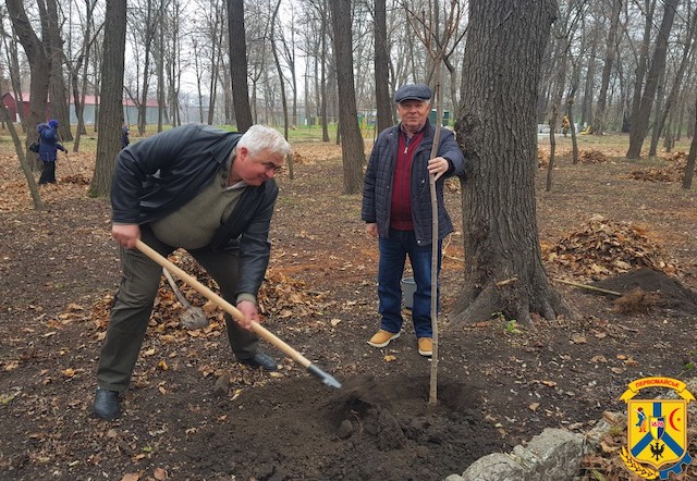 Свежие новости: В Первомайську відбулась акція з висадки молодих дерев