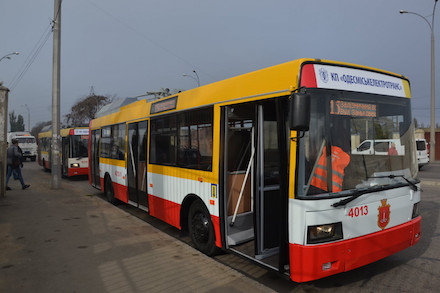 Свежие новости: В Одессе заработал первый электробусный маршрут